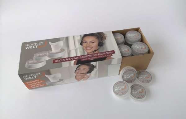 Headset Reinigungs- und Desinfektions-Frische-Kapseln