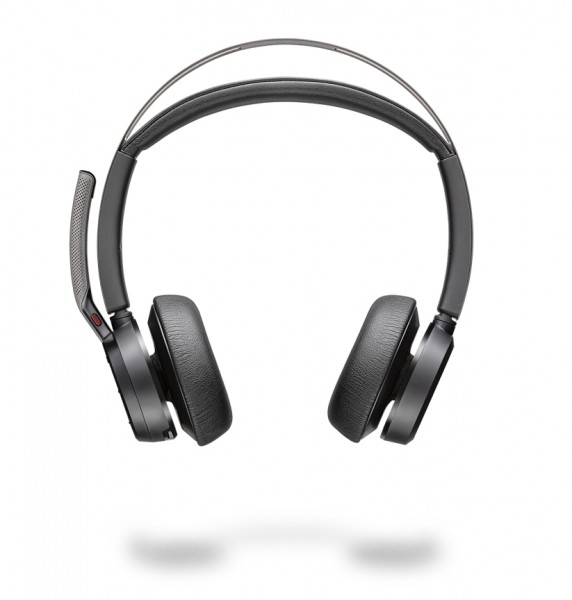 Poly Voyager Focus2 UC-M USB-C/-A Teams Stereo ANC Bluetooth Headset inkl. BT700 USB-C Dongle (&USB-