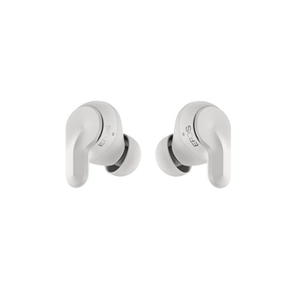 EPOS ADAPT E1 White IPX5 Hybrid ANC Bluetooth Earbuds inkl. Ladecase & USB-C Dongle