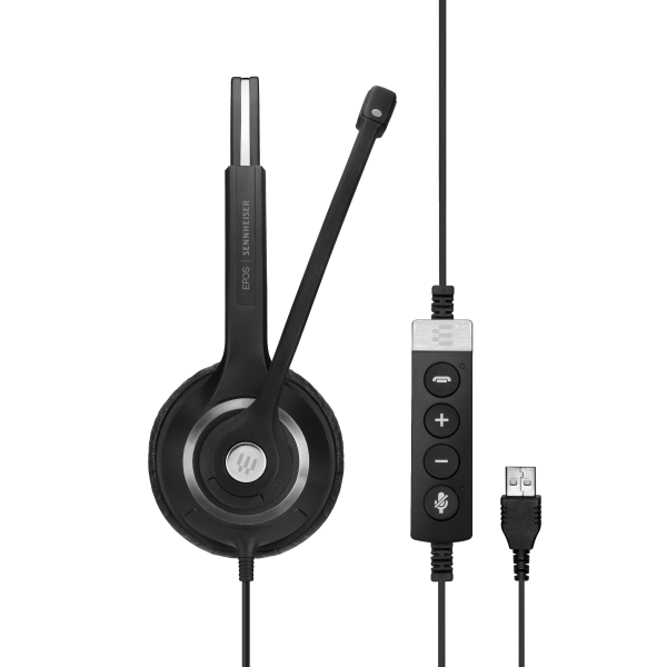 EPOS IMPACT SC 260 USB UC & ML II Duo NC Headset mit In-Line Call Control für PC/Notebook