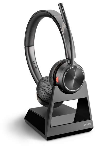 Poly Savi 7220 Duo Office DECT NC Headset für Festnetz