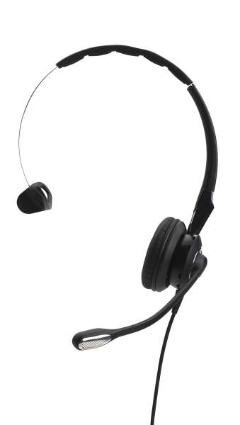 Jabra BIZ 2400 II Mono 3in1 WB NC Headset mit Überkopfbügel, Nackenbügel, Ohrhaken
