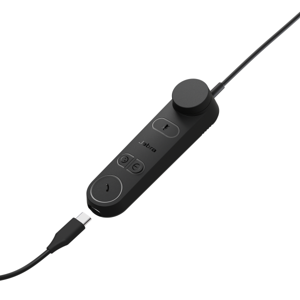 Jabra Engage 50 II Link USB C/A UC mit USB-C auf USB-A Adapter