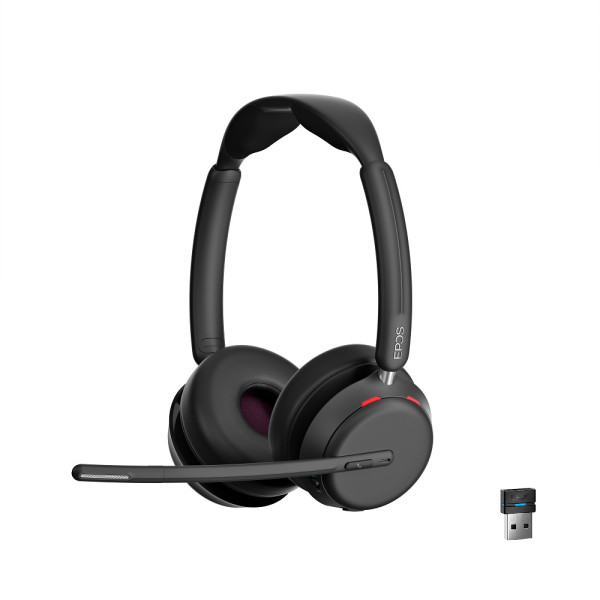 EPOS IMPACT 1060 UC Stereo Bluetooth Headset mit BTD 800 USB-A Bluetooth Dongle