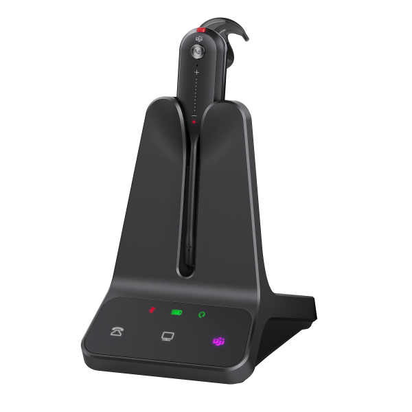 Yealink WH63 E2 Mono Ohrhaken Teams DECT USB Headsetsystem