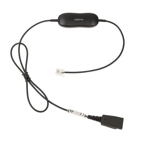 Jabra 1216 Avaya Smart Cord QD auf RJ10 glatt 0,8m für die Avaya 96xx- & 16xx Serie