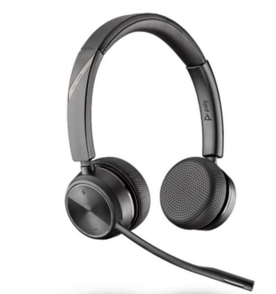Poly Savi 7220 Duo Office DECT NC Headset für Festnetz