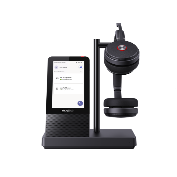 Yealink WH66 Dual Teams DECT USB & Bluetooth Headsetsystem