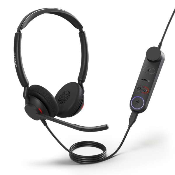 Jabra Engage 50 II Stereo Headset & Link USB-A MS Teams mit USB-A Stecker