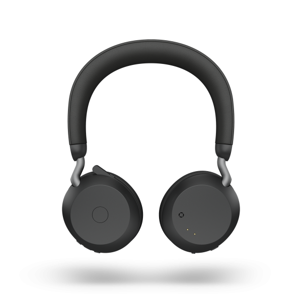 Jabra Evolve2 75 Link380c UC Stereo ANC Black Bluetooth NC Headset inkl. Link 380 USB-C UC BT Dongle