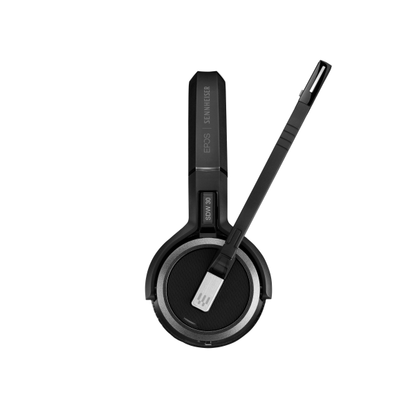 EPOS IMPACT SDW 5031 Mono DECT Headset inkl. D1 USB DECT Dongle, USB-A Ladekabel und Tasche