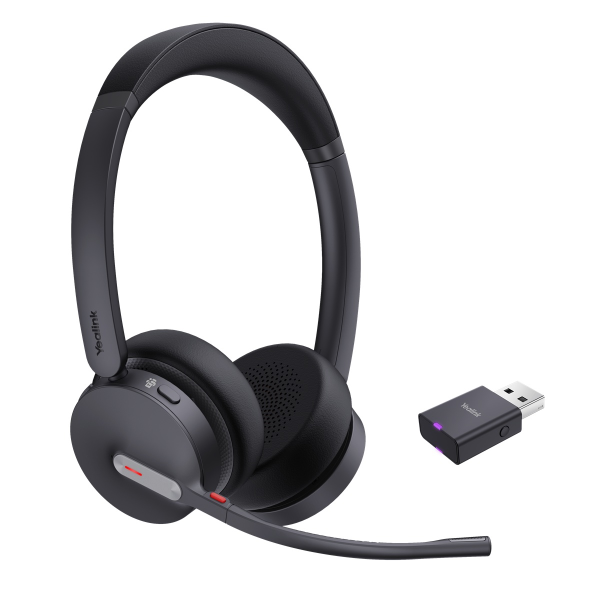 Yealink WH64 Hybrid Mono Stand Teams DECT/BT Headset inkl. Ladeständer & USB-A DECT Dongle