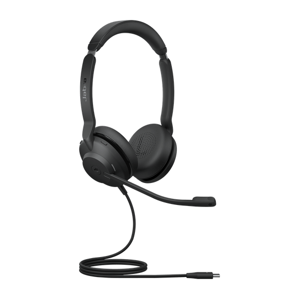 23089-999-879 Jabra Evolve2 30 MS Teams Stereo USB-C NC Headset mit Busylight & CallControl für Microsoft Teams