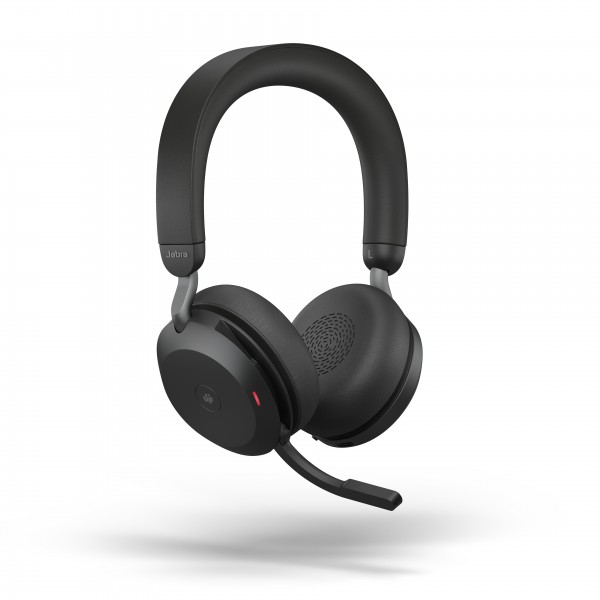 Jabra Evolve2 75 Link380c MS Stereo ANC Black Bluetooth NC Headset inkl. Link 380 USB-C MS Teams BT