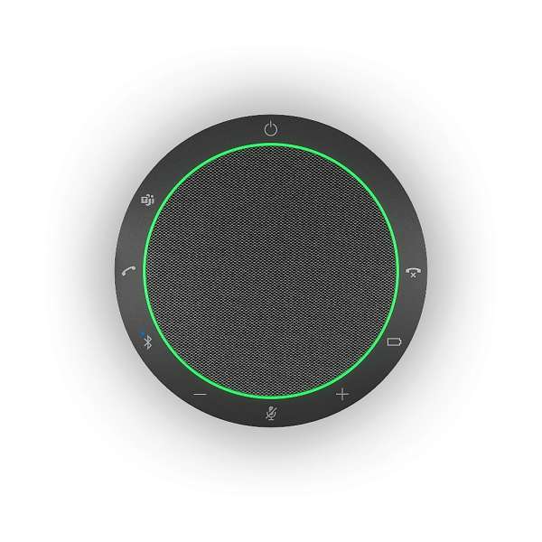 Jabra Speak2 55 MS Bluetooth & USB-A/USB-C Konferenzlösung mit bis 12 Std. Akkulaufzeit für Microsof