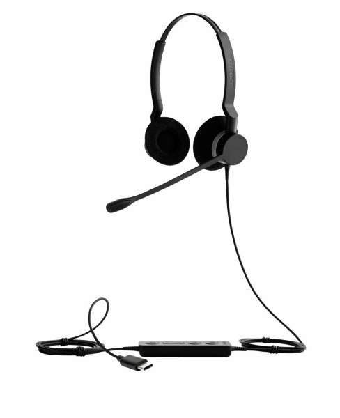 Jabra BIZ 2300 USB-C Duo FreeSpin NC mit CallControl & USB-C Anschluss