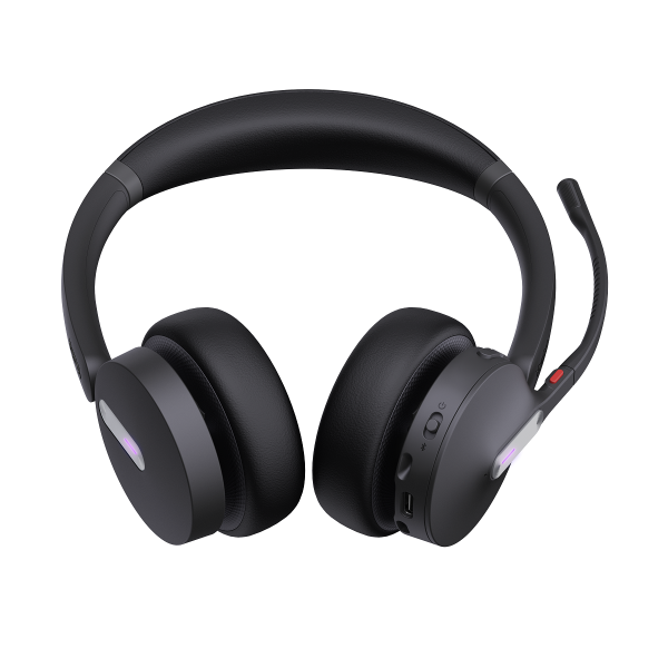 Yealink WH64 Hybrid Mono Stand Teams DECT/BT Headset inkl. Ladeständer & USB-A DECT Dongle