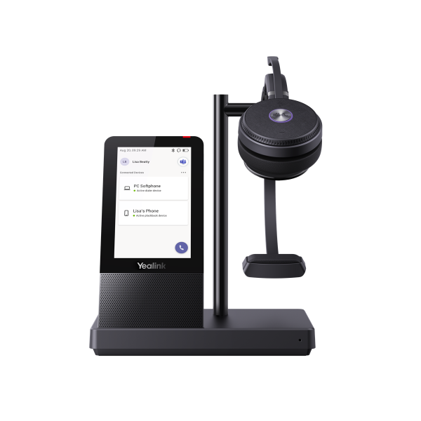 Yealink WH66 Mono Teams DECT USB & Bluetooth Headsetsystem