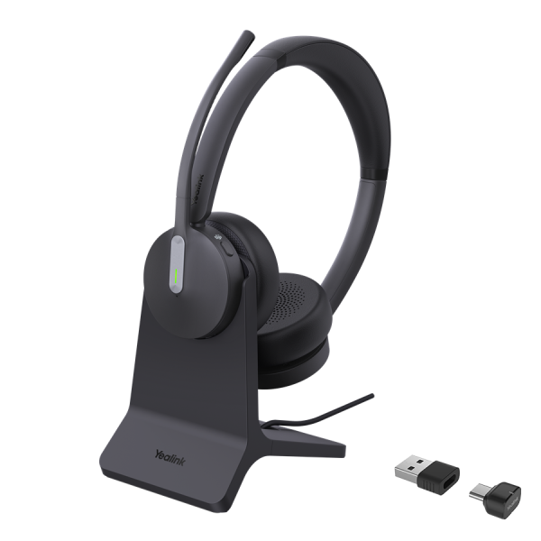 Yealink BH70 Dual Stand Teams USB-C/A Bluetooth Headset inkl. Ladeständer & BT51C USB-C Dongle