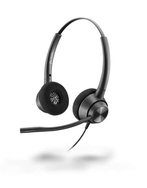 Poly EncorePro EP320 Duo NC Headset mit QD Stecker
