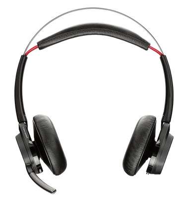 Poly B825 Voyager Focus UC Duo ANC Bluetooth NC Headset inkl. BT600 USB Dongle mit Active Noice Canc