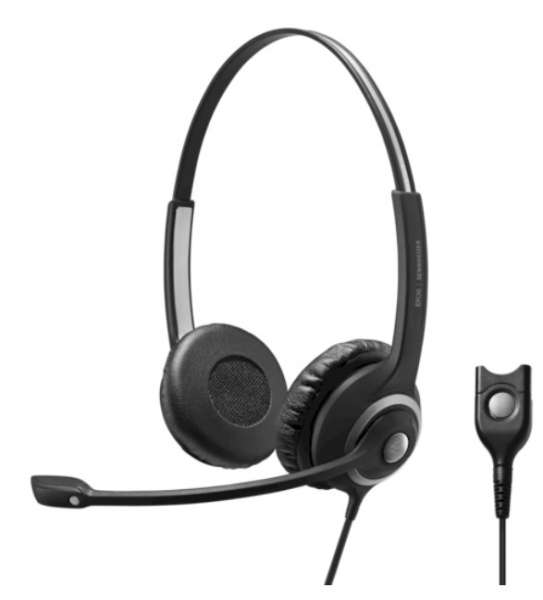 EPOS IMPACT SC 260 Duo NC Headset für Tischtelefone (Wideband und Narrowband)