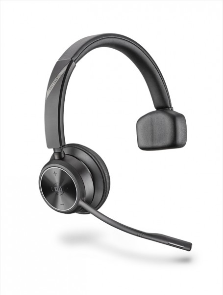 Poly Savi 7310-M Office Teams Mono Ultra-Secure DECT NC Headset mit Acoustic Fence für Festnetz und