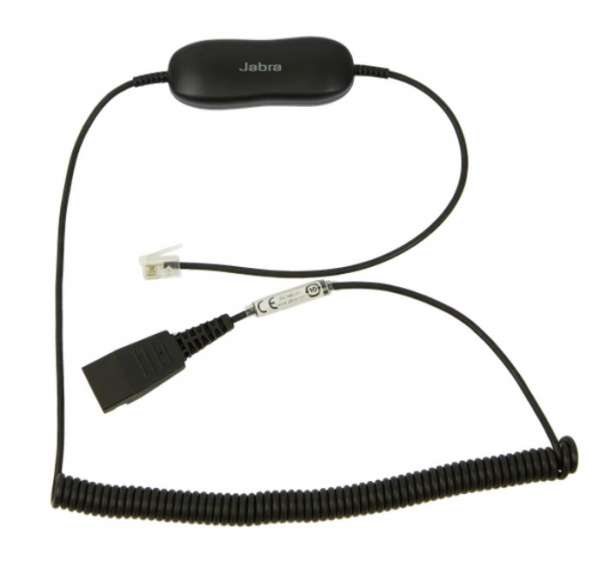Jabra Avaya Smart Cord QD auf RJ9 spiral z.B. für Avaya 9600