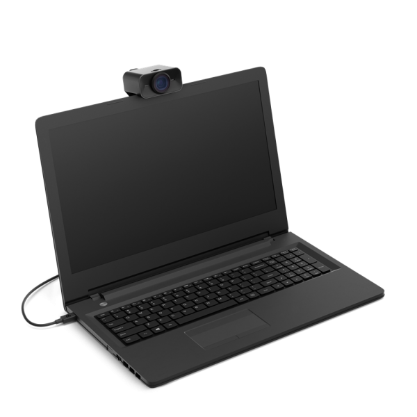 EPOS EXPAND Vision 1 USB-C 4K-Kamera mit zwei omnidirektionalen Mikrofonen und Transporttasche