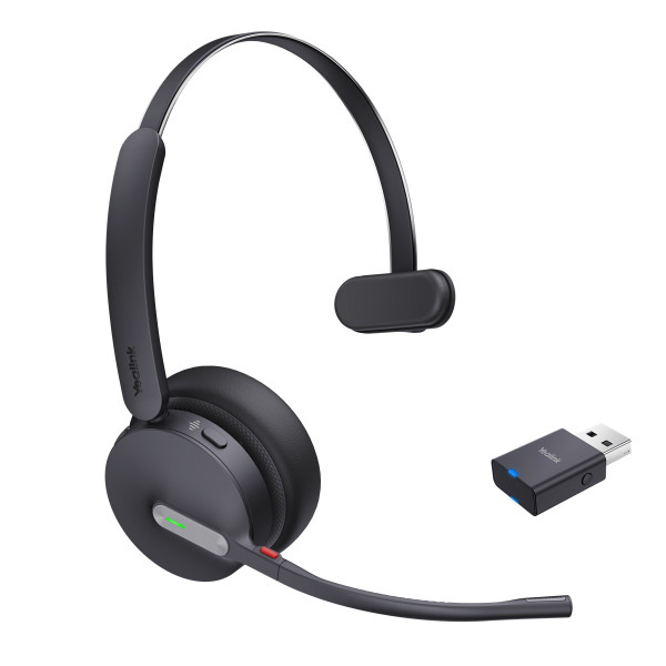Yealink WH64 Hybrid Mono UC DECT/BT Headset inkl. USB-A DECT Dongle