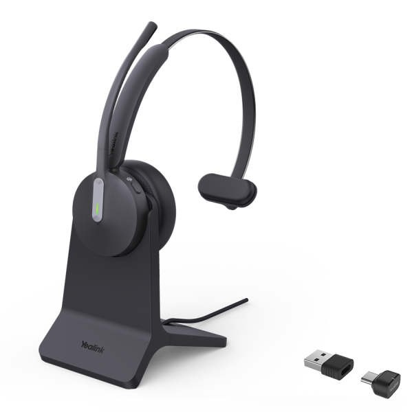 Yealink BH70 Mono Stand Teams USB-C/A Bluetooth Headset inkl. Ladeständer & BT51C USB-C Dongle