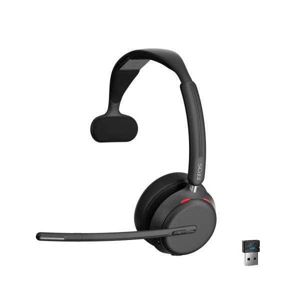 EPOS IMPACT 1030 UC Mono Bluetooth Headset mit BTD 800 USB-A Bluetooth Dongle