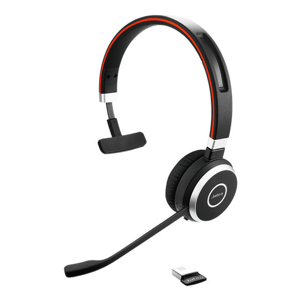 Jabra Evolve 65 SE Link380a MS Mono Bluetooth Headset inkl. Link 380a Bluetooth USB-A Adapter> Zerti